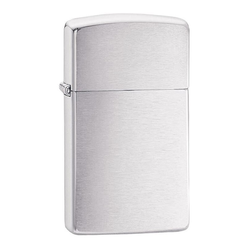 Briquet ZIPPO 1600 SLIM BR FINISH CHRM