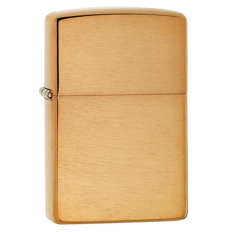 Briquet ZIPPO 204B Reg Br Fin Brass