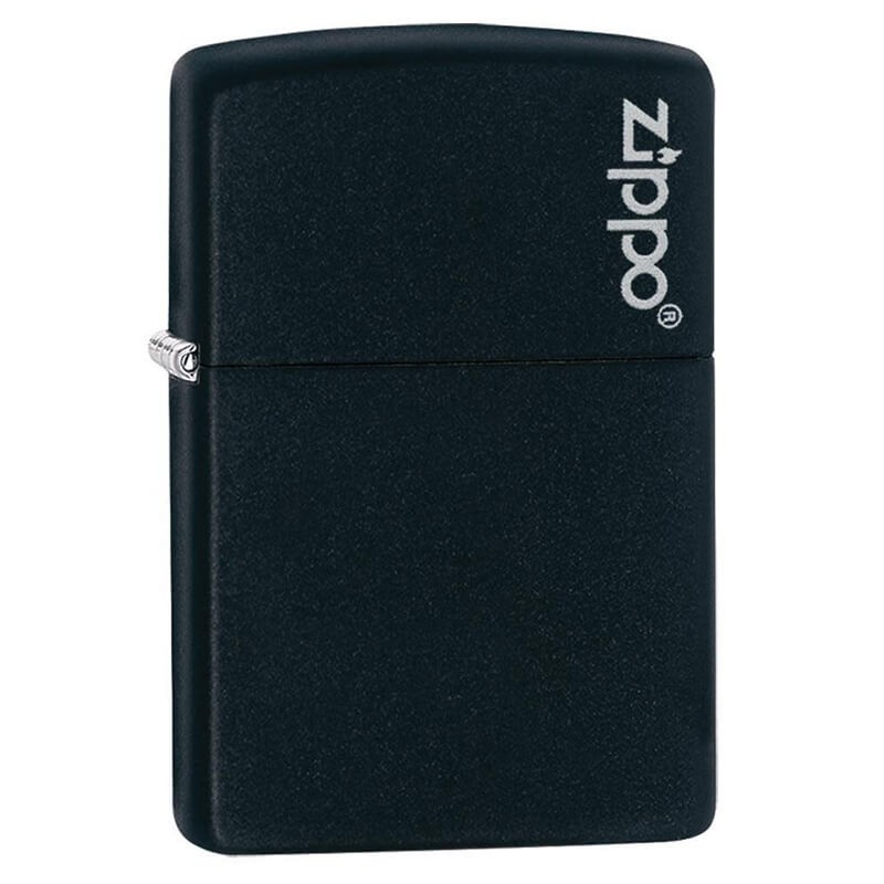 Briquet ZIPPO 218ZL Classic Black Matte with Zippo Logo