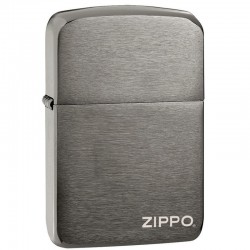 Briquet ZIPPO 24096 Black Ice Zippo Logo