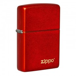 Briquet ZIPPO 49475ZL Metallic Red Zippo Logo