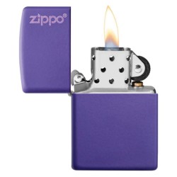 Briquet ZIPPO 237ZL Classic Purple Matte Zippo Logo