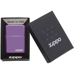 Briquet ZIPPO 237ZL Classic Purple Matte Zippo Logo