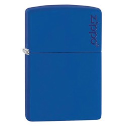 Briquet ZIPPO 229ZL Royal Blue Matte with Zippo Logo