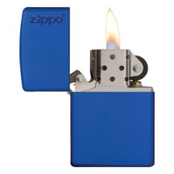 Briquet ZIPPO 229ZL Royal Blue Matte with Zippo Logo