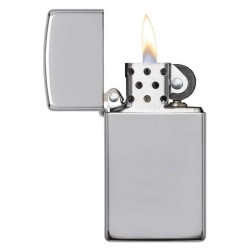 Briquet ZIPPO 1606 Slim Armor High Polish Chrome