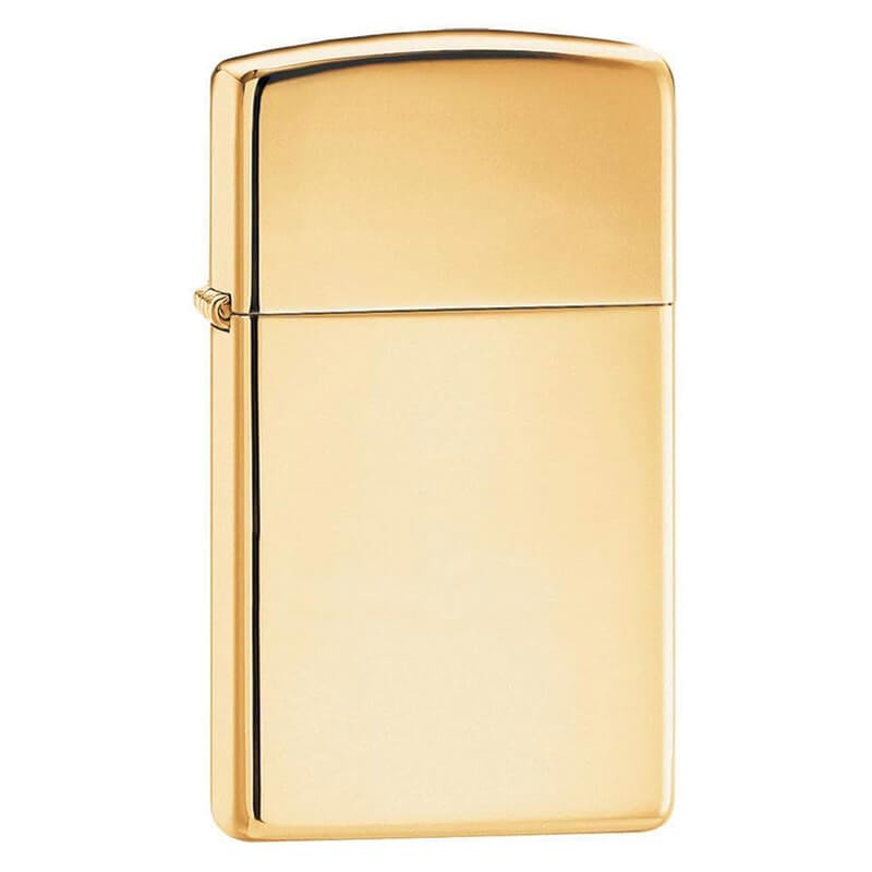 ZIPPO 1654B Slim High Polish Brass