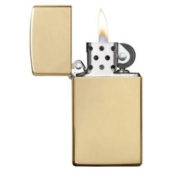 ZIPPO 1654B Slim High Polish Brass