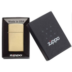 ZIPPO 1654B Slim High Polish Brass