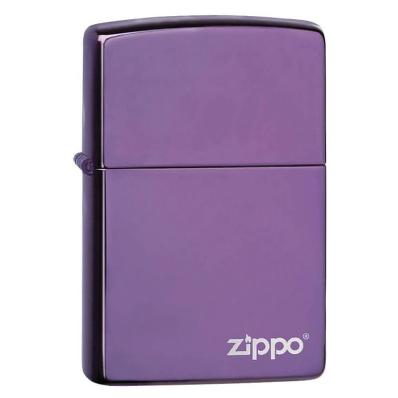 Briquet ZIPPO 24747ZL Classic High Polish Purple Zippo Logo