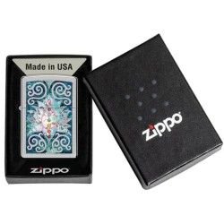 Briquet ZIPPO 48592 Lotus Flower Design