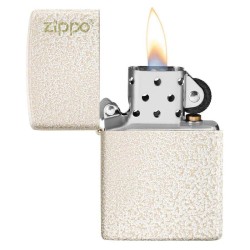 Briquet ZIPPO 49181ZL Classic Mercury Glass Zippo Logo