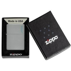 Briquet ZIPPO 49452ZL Flat Grey Zippo Logo