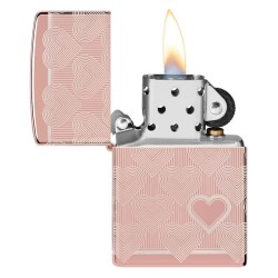 Briquet ZIPPO 49811-HEART DESIGN