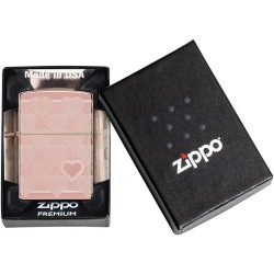 Briquet ZIPPO 49811-HEART DESIGN