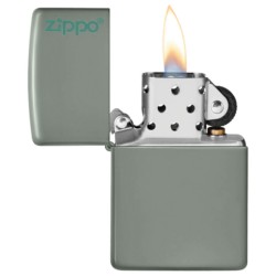 Briquet ZIPPO 49843ZL Classic Sage Zippo Logo