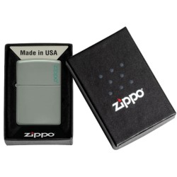 Briquet ZIPPO 49843ZL Classic Sage Zippo Logo