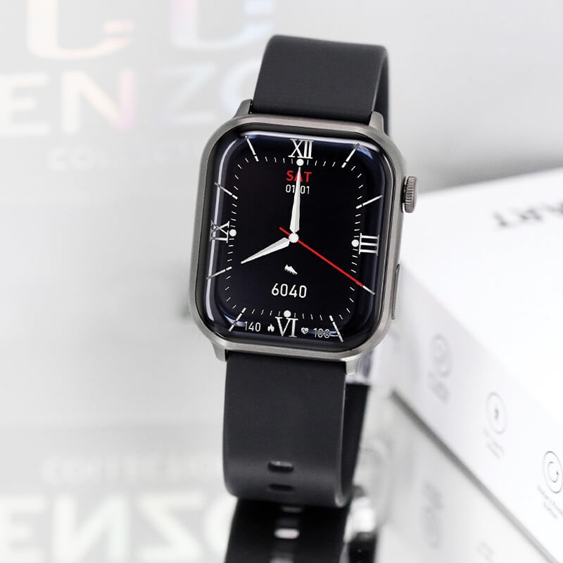 Montre Connectée Unisexe Enzo Collection EC209-BLACK-BLACK-BLACK