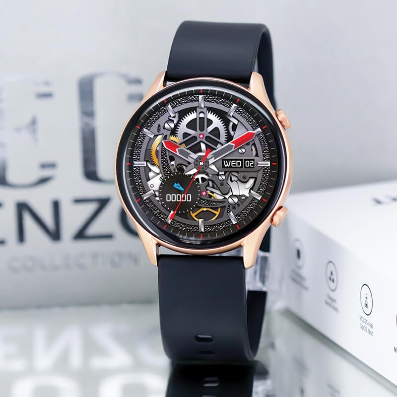 Montre Connectée Unisexe Enzo Collection EC200-PINK-BLACK